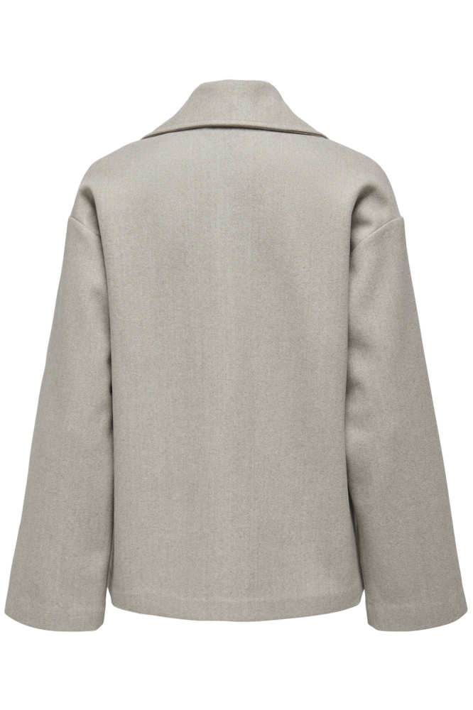 Only taupe dames jas | Achteraanzicht