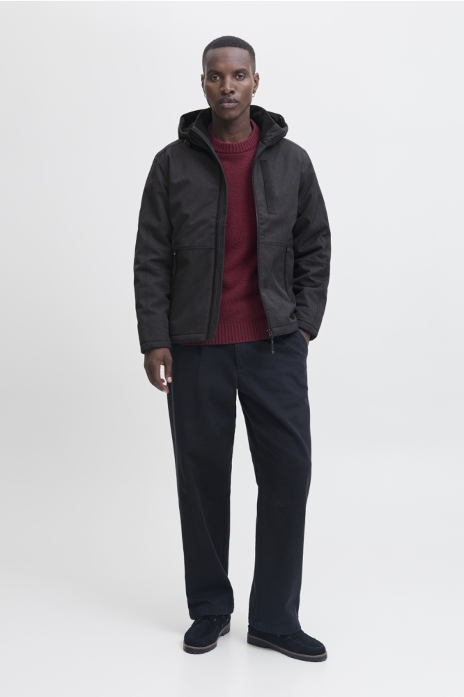 Jack & Jones zwarte heren jas | Model