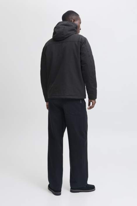 Jack & Jones zwarte heren jas | Model