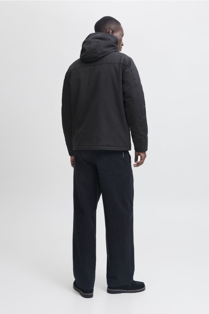 Jack & Jones zwarte heren jas | Model