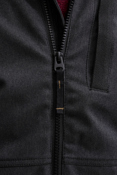 Jack & Jones zwarte heren jas | Unique Selling Point