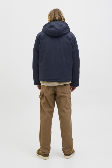 Jack & Jones blauwe heren jas | Model