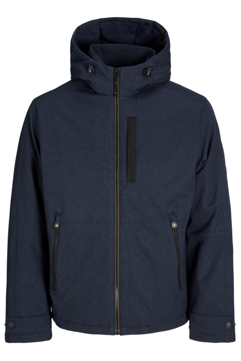 Jack & Jones blauwe heren jas | Vooraanzicht