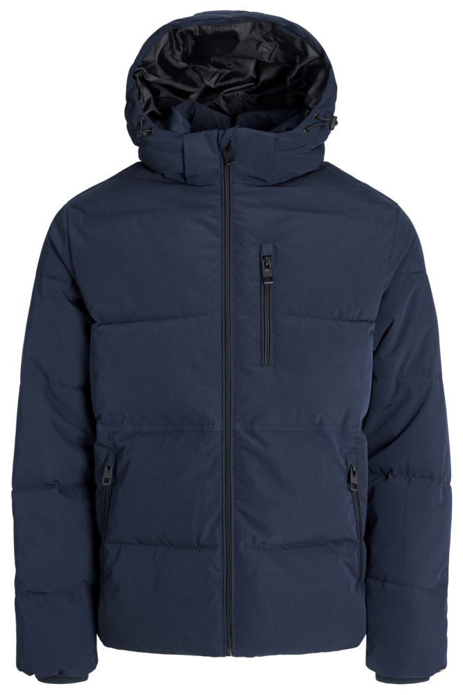 Jack & Jones blauwe heren jas | Vooraanzicht