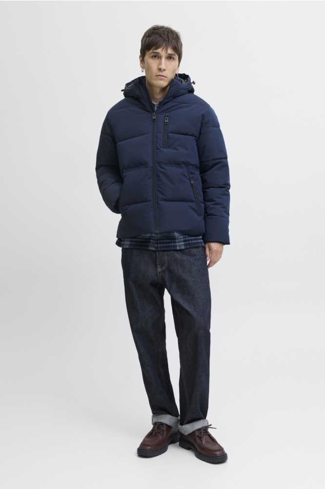 Jack & Jones blauwe heren jas | Model