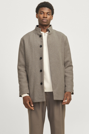 Jack & Jones JJEHARRISON WOOL BLEND JACKET SN 12258674 GREIGE