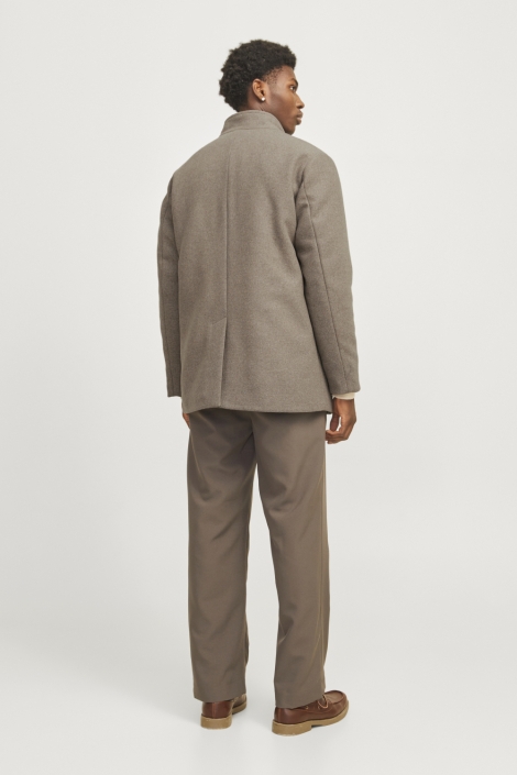 Jack & Jones camel heren jas | Model