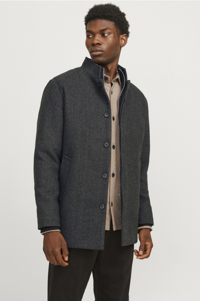 Jack & Jones grijze heren jas |