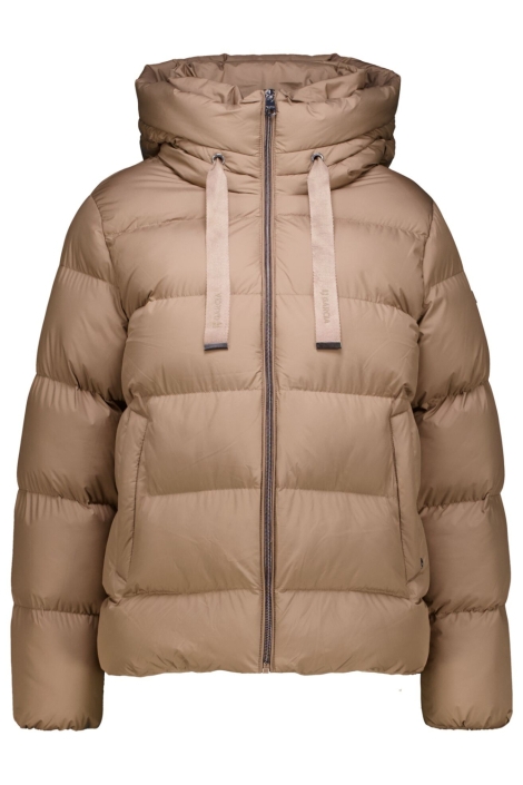 Garcia taupe dames jas | Vooraanzicht