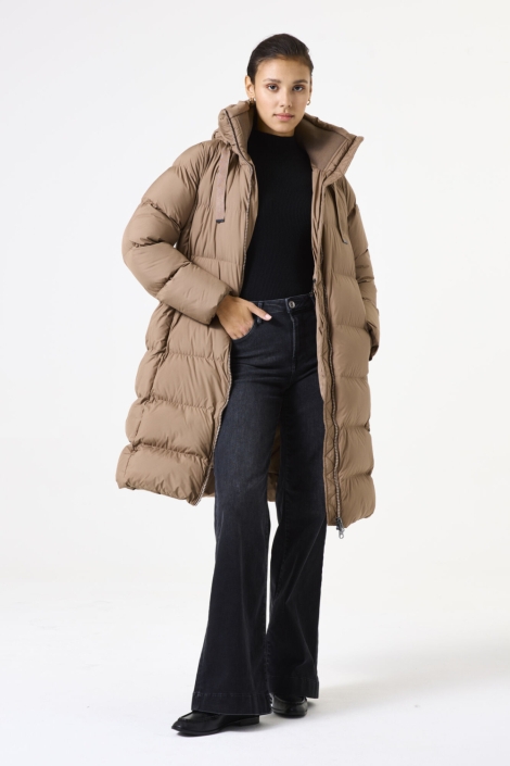 Garcia taupe dames jas | Model