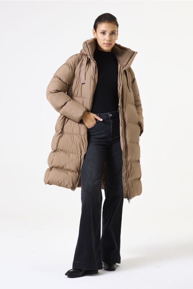 Garcia taupe dames jas | Model