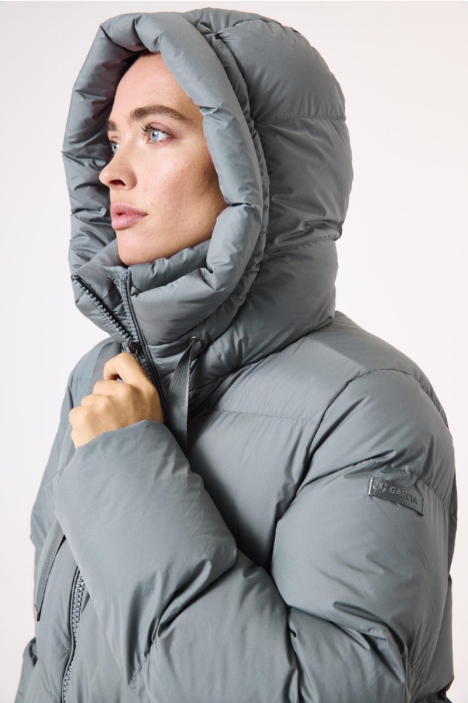 Garcia groene dames jas | Close up