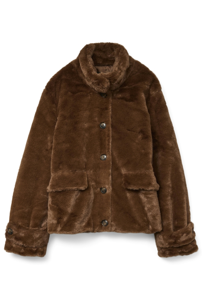 Vero Moda bruine dames jas | Vooraanzicht
