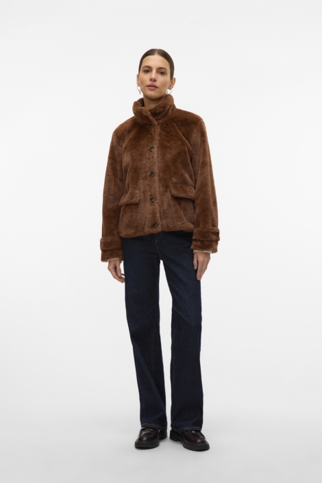 Vero Moda bruine dames jas | Model