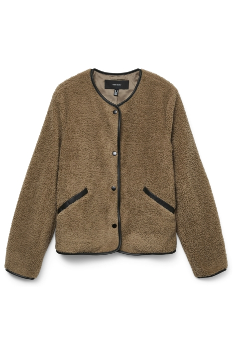 Vero Moda bruine dames jas | Vooraanzicht