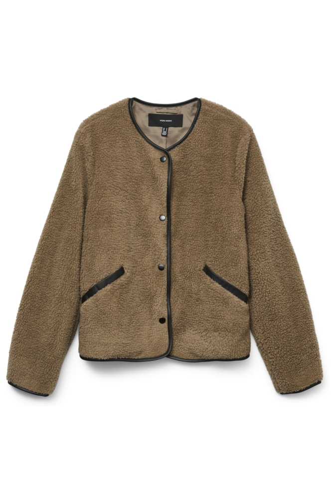 Vero Moda bruine dames jas | Vooraanzicht
