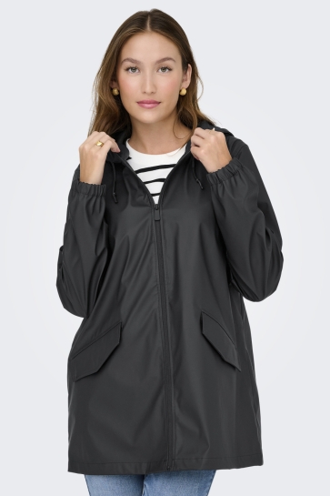 Jacqueline de Yong JDYMULAN RAINCOAT OTW SIJI NOOS 15353989 Black/BACKSIDE O