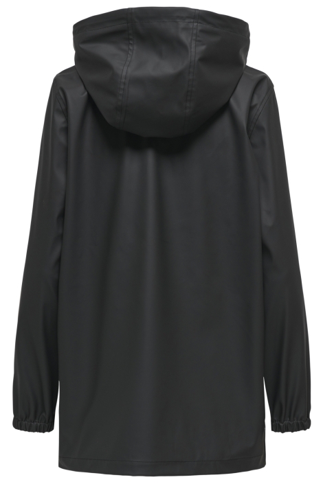 Jacqueline de Yong zwarte dames jas | Achteraanzicht