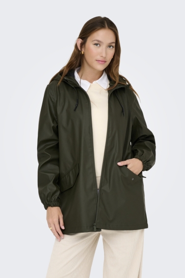 Jacqueline de Yong JDYMULAN RAINCOAT OTW SIJI NOOS 15353989 Forest Night/BACKSIDE O