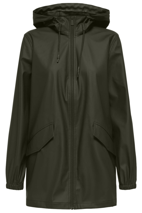 Jacqueline de Yong groene dames jas | Vooraanzicht