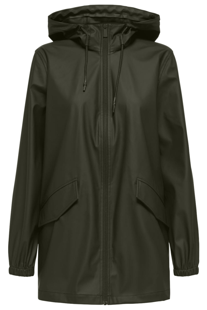 Jacqueline de Yong groene dames jas | Vooraanzicht