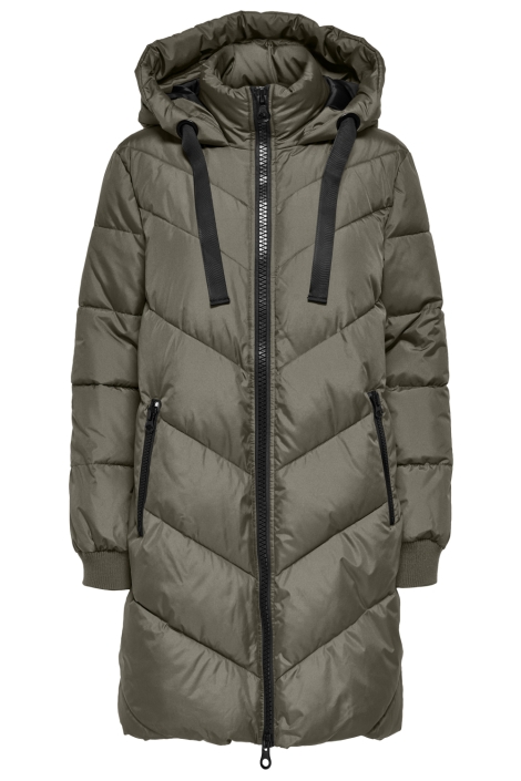 Jacqueline de Yong groene dames jas | Vooraanzicht