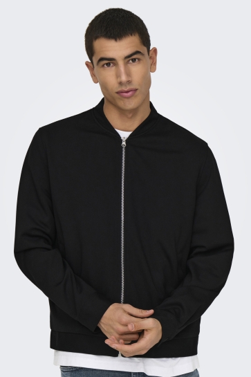 Only & Sons ONSMARK BOMBER 0209 NOOS 22033691 BLACK