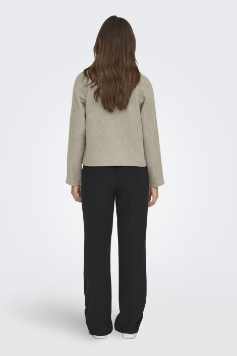 Jacqueline de Yong beige dames jas | Model