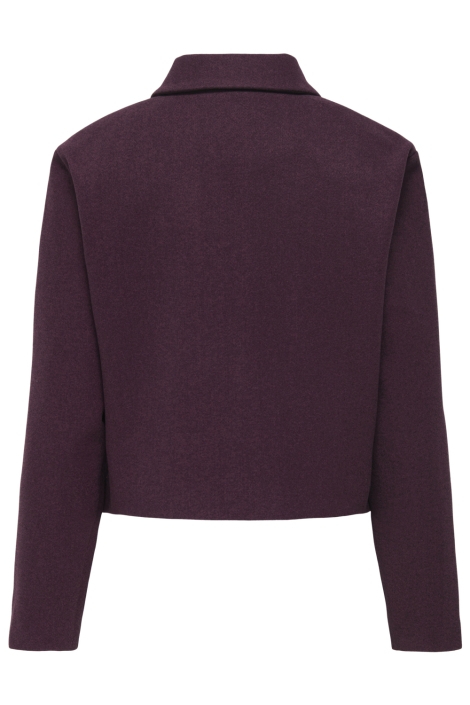 Jacqueline de Yong bordeaux dames jas | Achteraanzicht