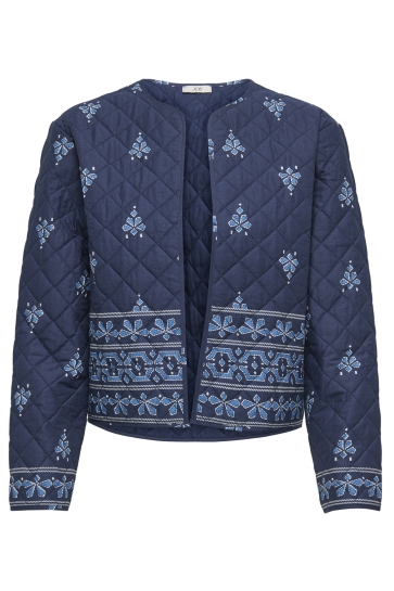 Jacqueline de Yong JDYSUNSET QUILTED JACKET WVN 15353830 Total Eclipse/AZURE BLUE