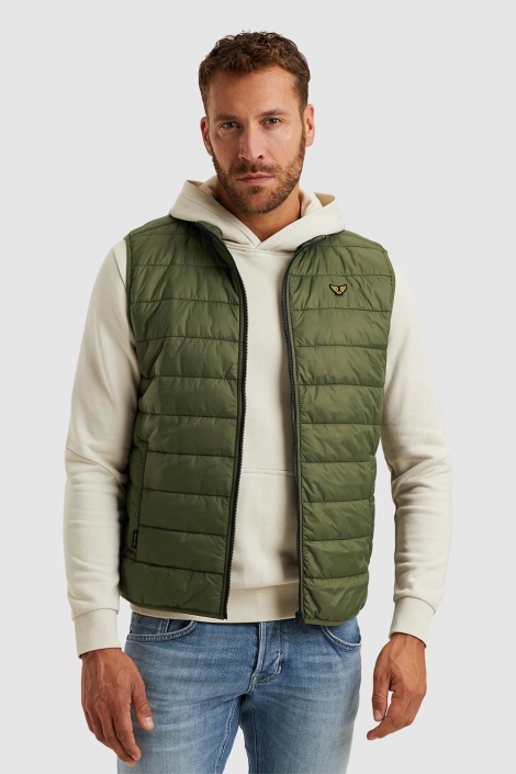 PME legend groene heren jas | Model vooraanzicht