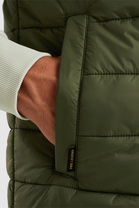 PME legend groene heren jas | Close up