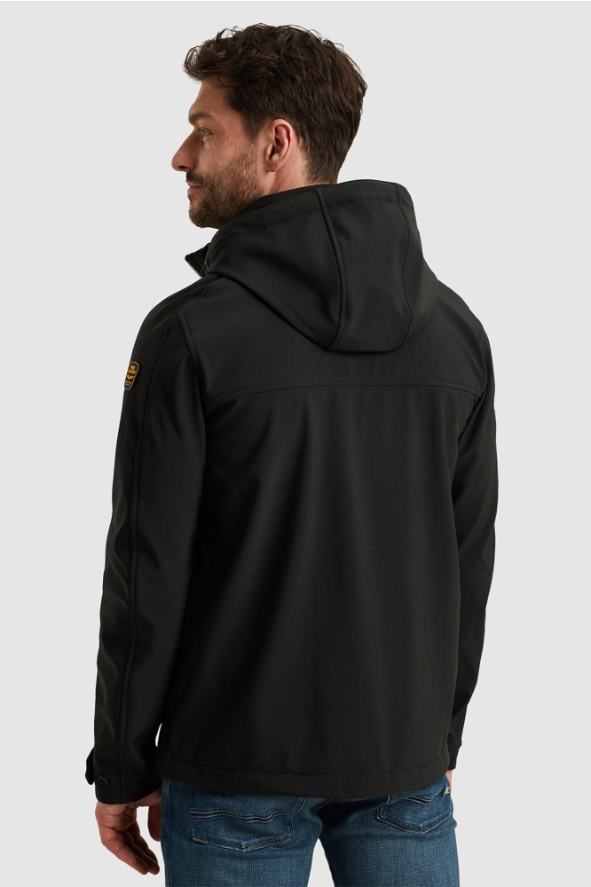 PME legend zwarte heren jas | Model achteraanzicht