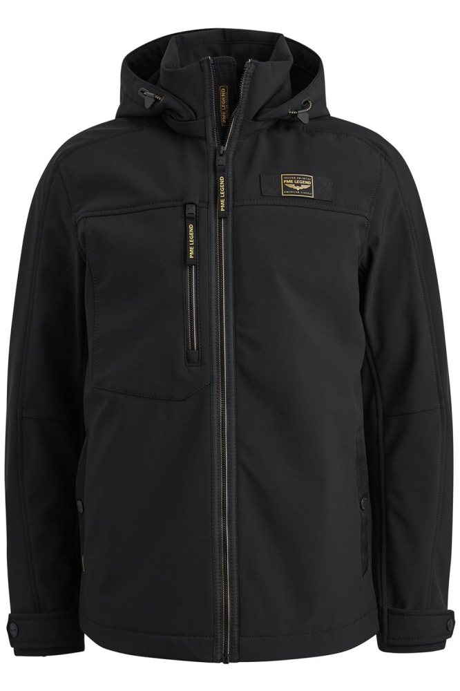 PME legend zwarte heren jas | Vooraanzicht