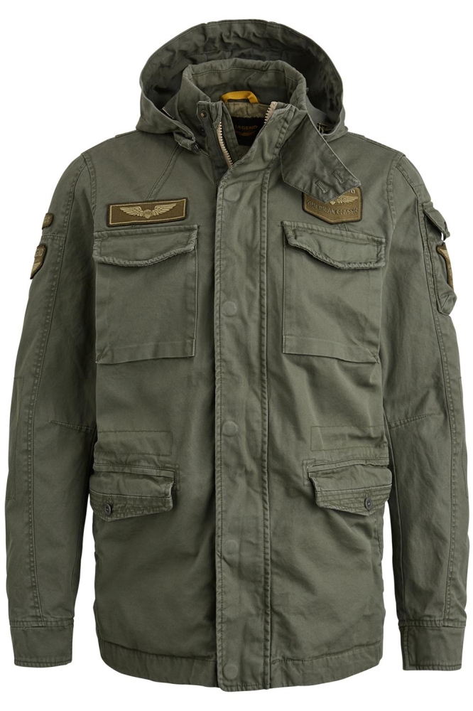 PME legend groene heren jas | Vooraanzicht