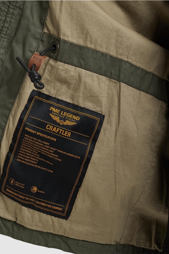 PME legend groene heren jas | Unique Selling Point