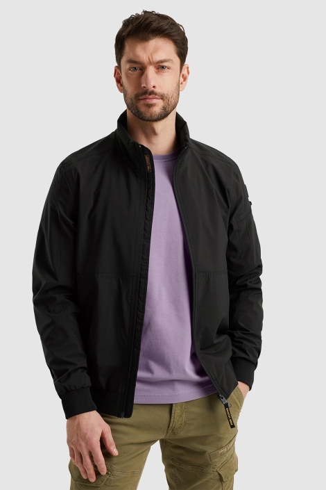 PME legend zwarte heren jas | Model vooraanzicht