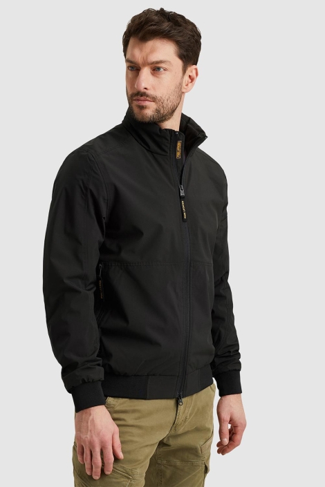 PME legend zwarte heren jas | Model zijaanzicht