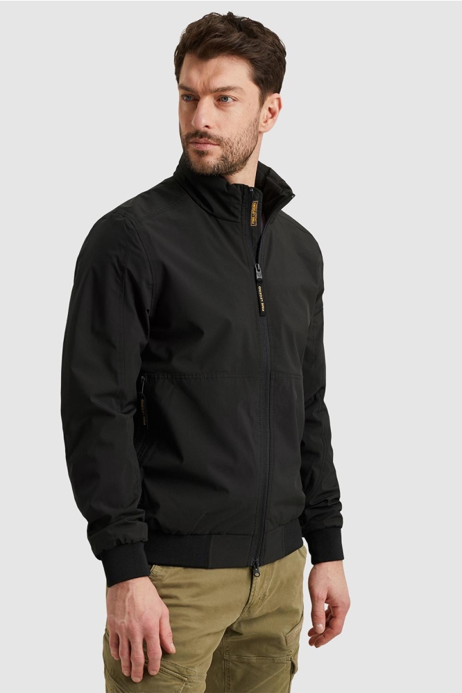 PME legend zwarte heren jas | Model zijaanzicht