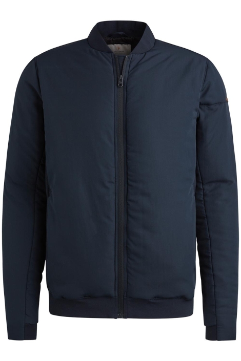 Cast Iron blauwe heren jas | Vooraanzicht