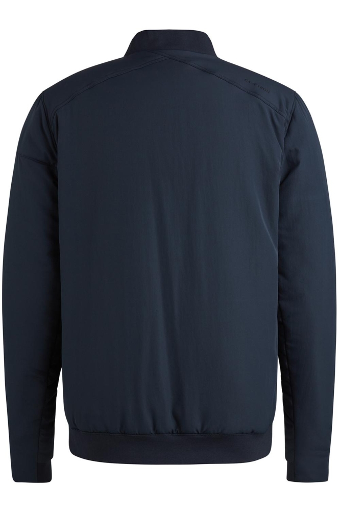 Cast Iron blauwe heren jas | Achteraanzicht