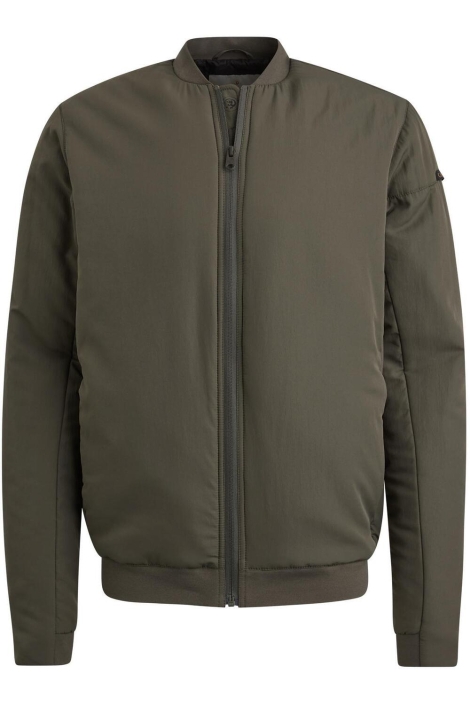 Cast Iron groene heren jas | Vooraanzicht