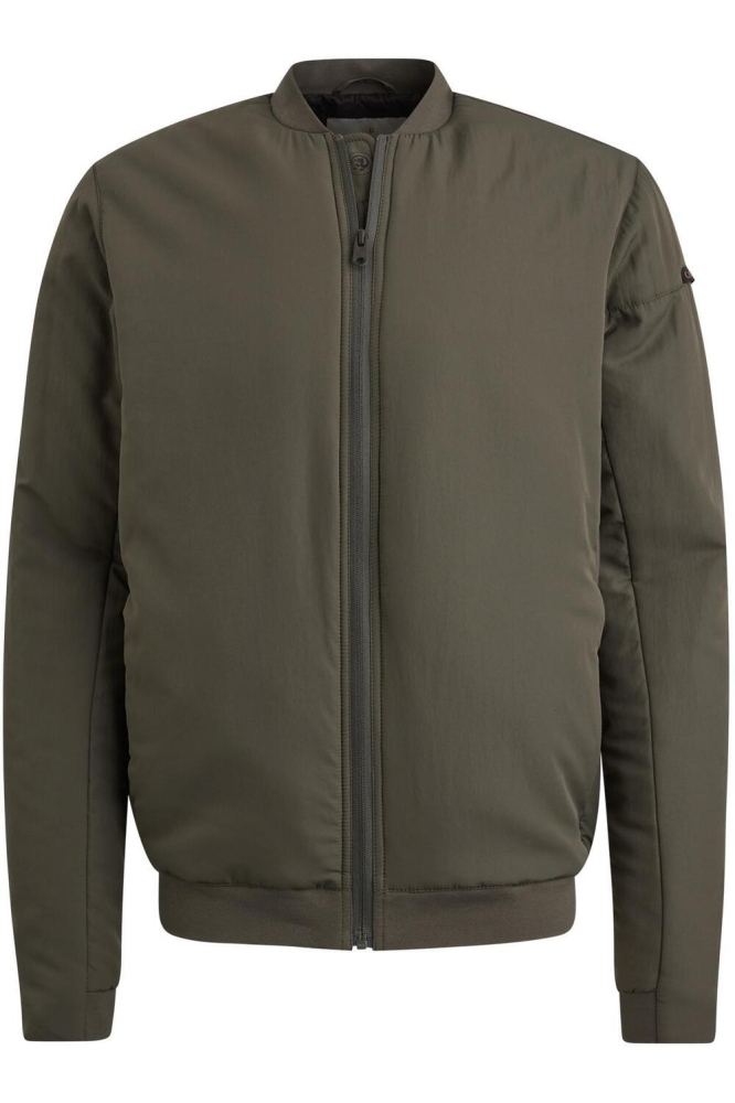 Cast Iron groene heren jas | Vooraanzicht