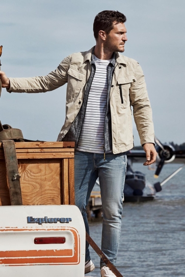 PME legend short jacket aerovann high dense c Beige