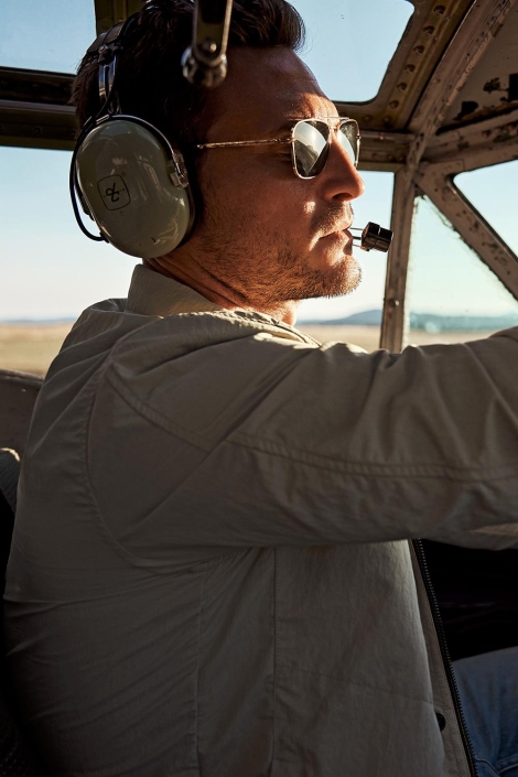 PME legend beige heren jas | Close up