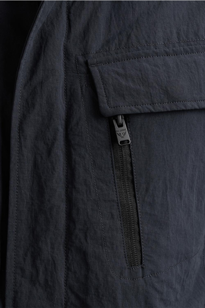 PME legend blauwe heren jas | Close up