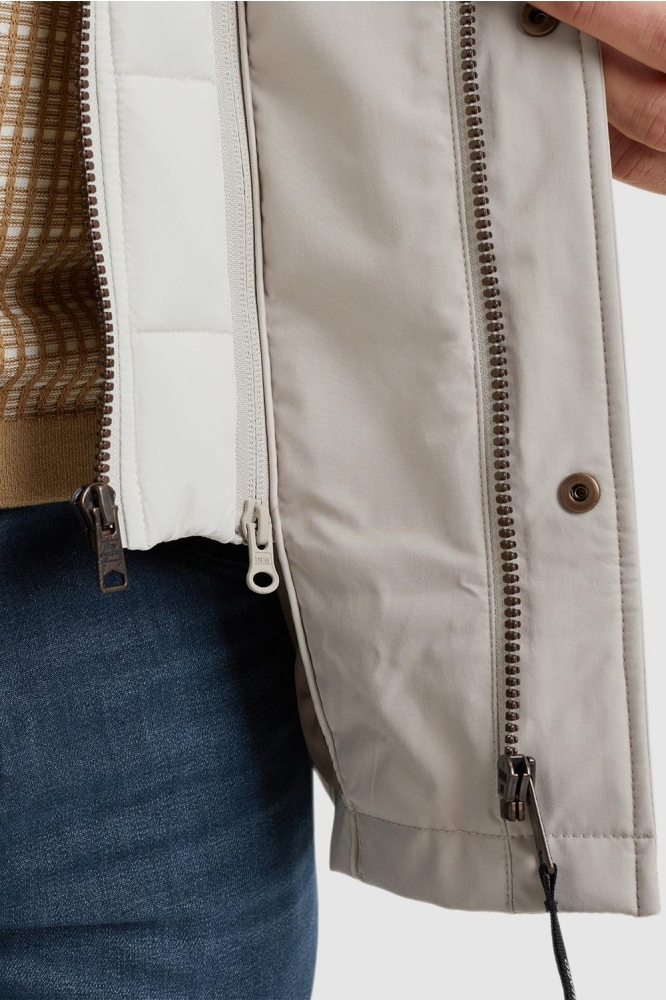 Vanguard beige heren jas | Unique Selling Point