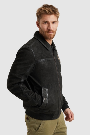 PME legend flight jacket summer hudson sheep Zwart