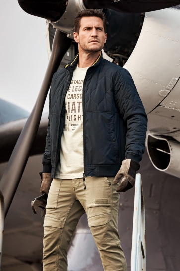 PME legend flight jacket raider shader Blauw