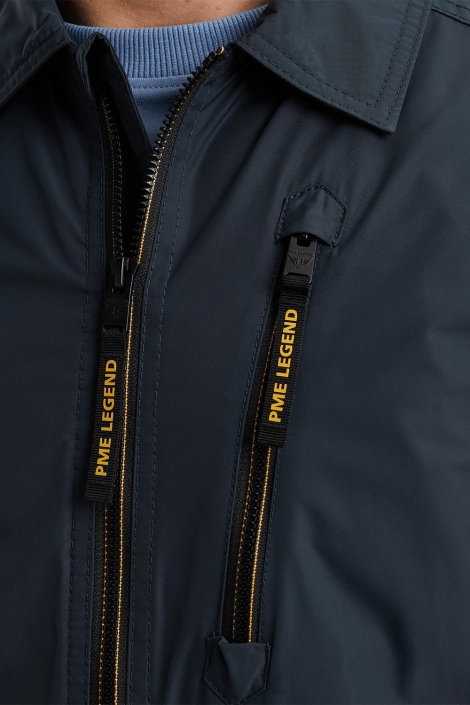 PME legend blauwe heren jas | Close up